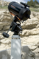 Telescopr mounted
